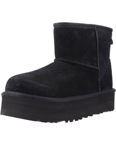 Stivaletti per Bambina UGG CLASSIC MINI PLATFORM NEGRO