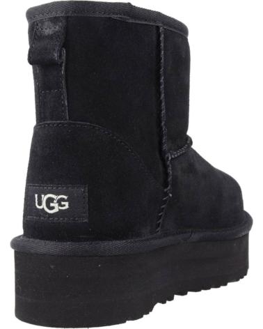 Stivaletti per Bambina UGG CLASSIC MINI PLATFORM NEGRO