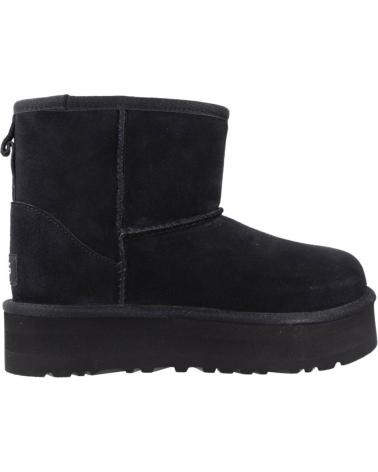Stivaletti per Bambina UGG CLASSIC MINI PLATFORM NEGRO