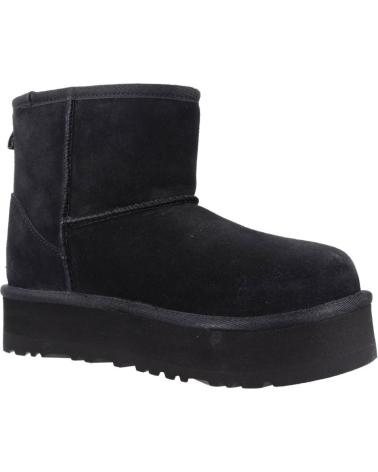 Stivaletti per Bambina UGG CLASSIC MINI PLATFORM NEGRO