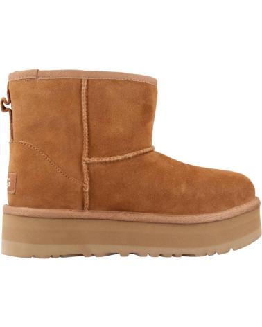Stivaletti per Bambina e Bambino UGG CLASSIC MINI PLATFORM MARRON CLARO