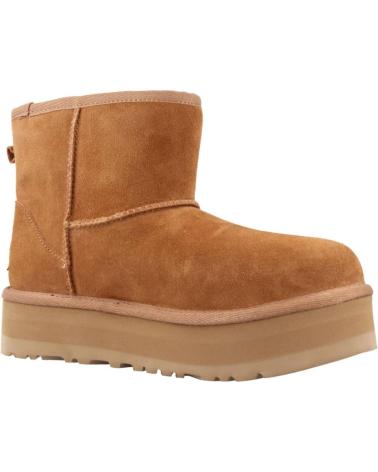 Stivaletti per Bambina e Bambino UGG CLASSIC MINI PLATFORM MARRON CLARO