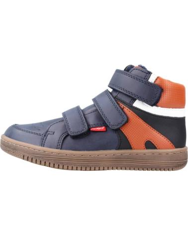 Botines de Niño KICKERS 739367-30 LOHAN 83 NOIR CAMEL MARI