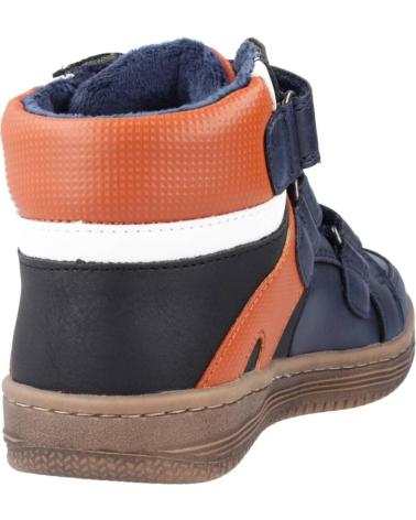Botines de Niño KICKERS 739367-30 LOHAN 83 NOIR CAMEL MARI