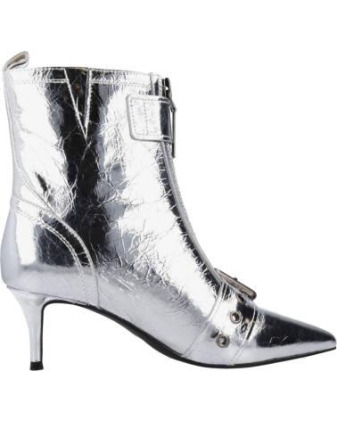 Botines de Mujer KURT GEIGER LONDON HACKNEY KITTEN BOOT PLATA