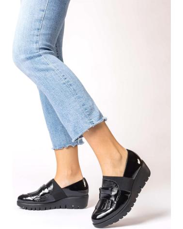 Woman shoes WONDERS ZAPATO C-33301 NEGRO MUJER LACK NEGRO