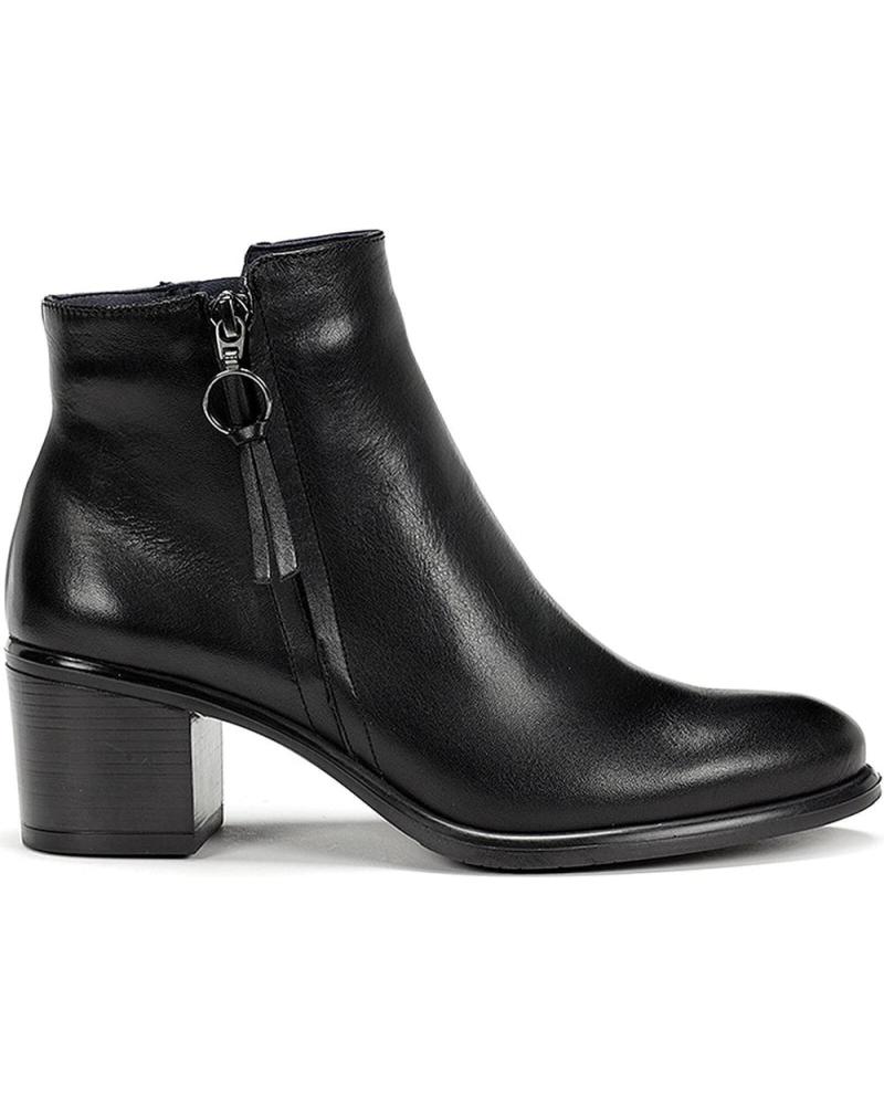 Botines de Mujer fluchos BOTIN LEXI TACON 4 CM NEGRO