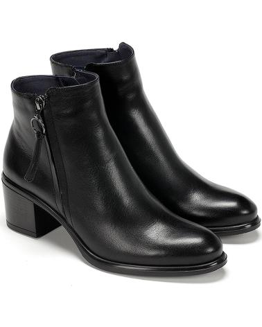 Botines de Mujer fluchos BOTIN LEXI TACON 4 CM NEGRO