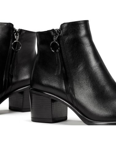 Botines de Mujer fluchos BOTIN LEXI TACON 4 CM NEGRO