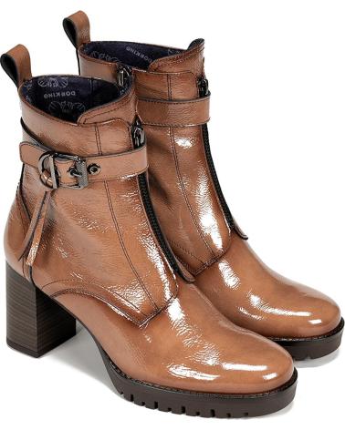 Stivaletti per Donna DORKING BOTIN VESTIR DE CHAROL CON TACON Y PLATAFORMA MARMOTA