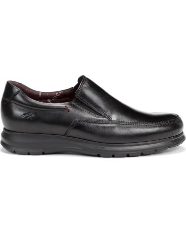 Boots für Herren fluchos ZETA F0603 ZAPATOS SIN CORDONES DE PIEL PARA HOMBRE NEGRO