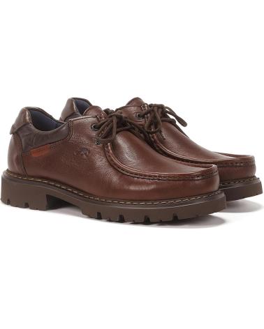 Man shoes FLUCHOS ZAPATOS NAUTICOS PIEL MARRON YANKEE BRANDYCOM 1