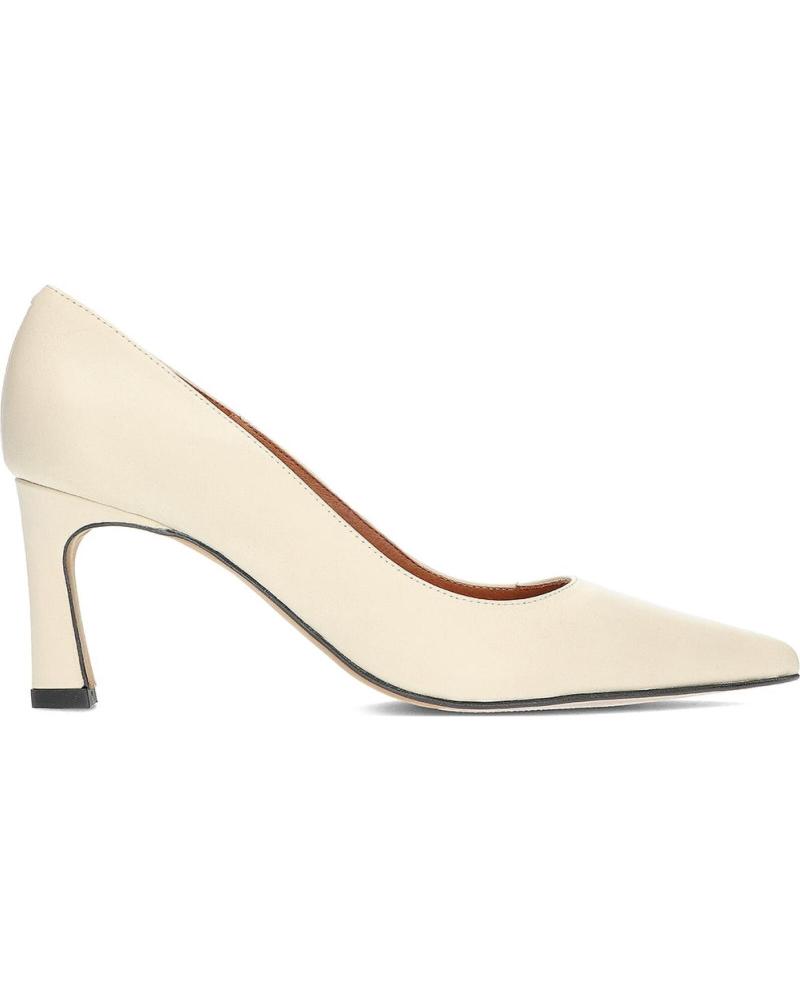 Zapatos de tacón de Mujer ANGEL ALARCON ZAPATOS CON TACON FEBE MARFIL