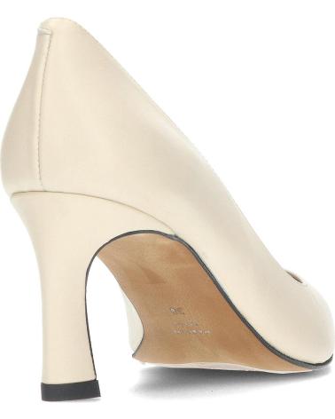 Zapatos de tacón de Mujer ANGEL ALARCON ZAPATOS CON TACON FEBE MARFIL