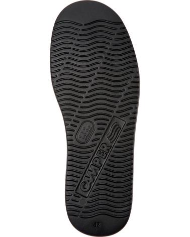 Zapatos de Hombre CAMPER ZAPATO CASUAL DE PIEL CON CORDONERAS NEGRO