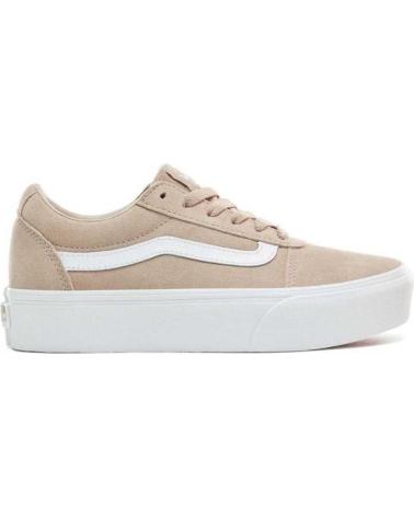 Woman and girl Trainers VANS OFF THE WALL VA3TLCVW3 WM WARD PLATFORM HUMUS