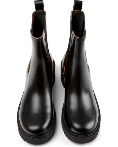 Botins de Mulher CAMPER BOTINES MILAH K400575 BLACK001