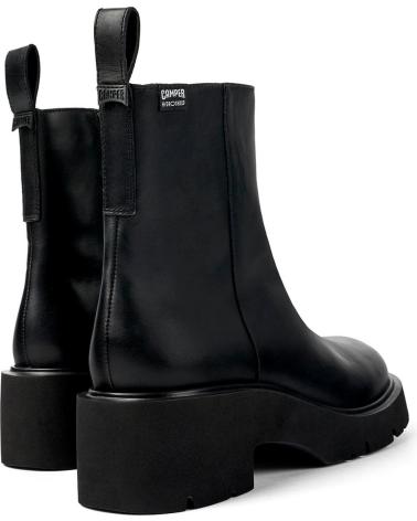 Stiefel für Damen CAMPER BOTIN DE PIEL CON CREMALLERA LATERAL TACON Y PLATAFORMA NEGRO