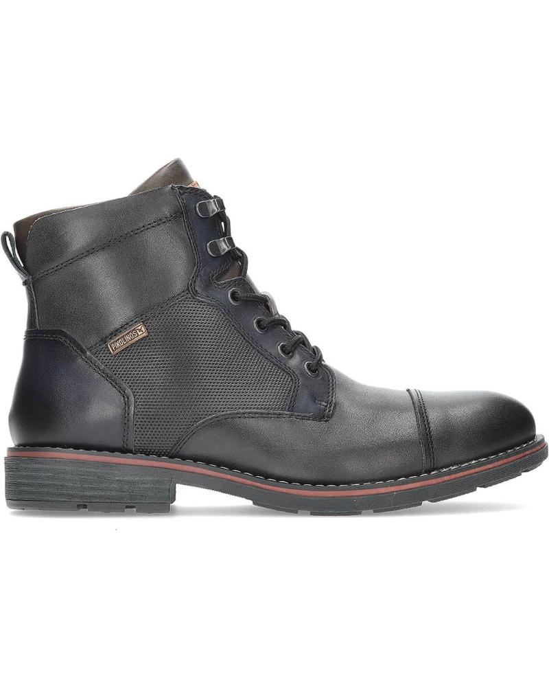 Man Mid boots PIKOLINOS BOTAS YORK M2M-8156C1 CARBON