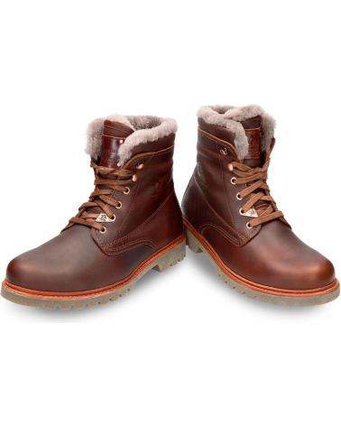 Stivaletti per Uomo PANAMA JACK P03 AVIATOR IGLOO C13 NAPA GRASS CASTANO