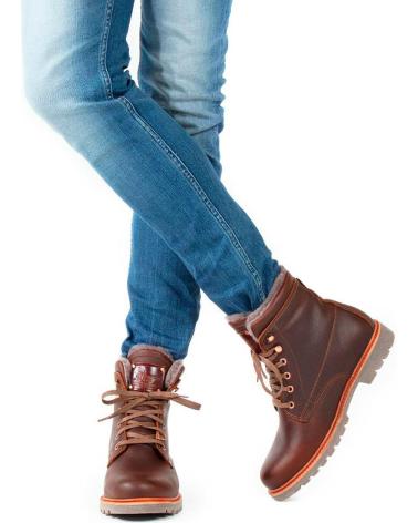 Botines de Hombre PANAMA JACK P03 AVIATOR IGLOO C13 NAPA GRASS CASTANO