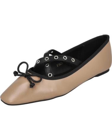 Bailarinas per Donna L&R SHOES LR SHOES F1625 BAILARINAS MUJER BEIGE