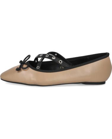 Bailarinas per Donna L&R SHOES LR SHOES F1625 BAILARINAS MUJER BEIGE