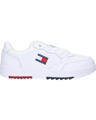 Scarpe sport per Uomo TOMMY HILFIGER EM0EM01397 RETRO ESS YBS WHITE