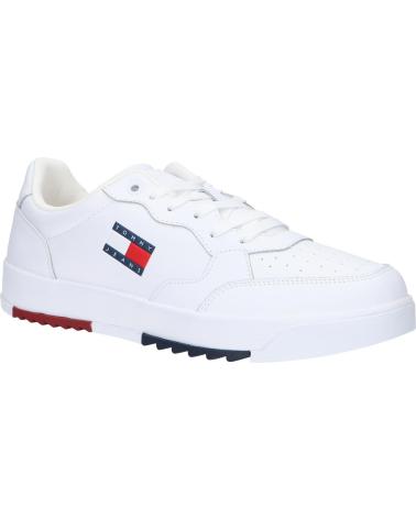 Sportschuhe für Herren TOMMY HILFIGER EM0EM01397 RETRO ESS YBS WHITE