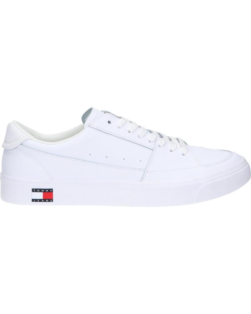 Scarpe sport per Uomo TOMMY HILFIGER EM0EM01398 VULCANIZED ESS YBS WHITE