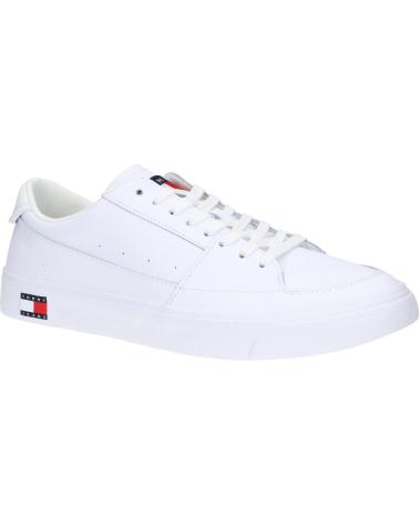 Scarpe sport per Uomo TOMMY HILFIGER EM0EM01398 VULCANIZED ESS YBS WHITE