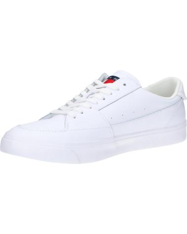 Scarpe sport per Uomo TOMMY HILFIGER EM0EM01398 VULCANIZED ESS YBS WHITE