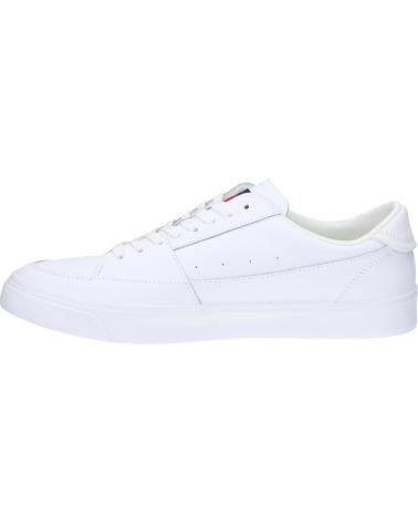 Scarpe sport per Uomo TOMMY HILFIGER EM0EM01398 VULCANIZED ESS YBS WHITE