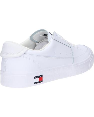 Scarpe sport per Uomo TOMMY HILFIGER EM0EM01398 VULCANIZED ESS YBS WHITE