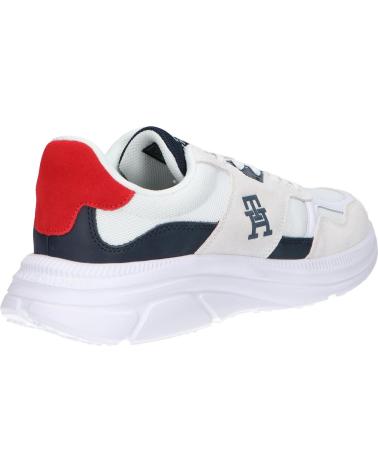 Zapatillas deporte pour Homme TOMMY HILFIGER FM0FM04878 MODERN RUNNER LTH MIX YBS WHITE