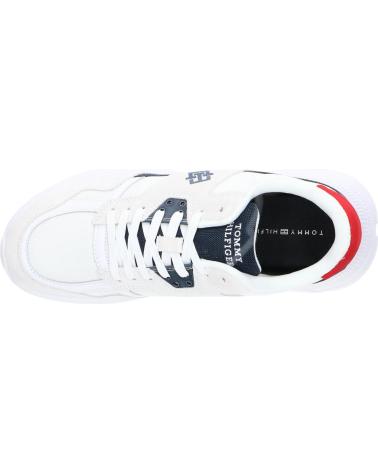 Zapatillas deporte pour Homme TOMMY HILFIGER FM0FM04878 MODERN RUNNER LTH MIX YBS WHITE