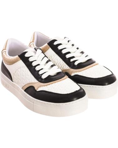 Zapatillas deporte pour Femme LIU JO ALICIA 505 - SNEAKER CLASICA MUJER BLANCO-NEGRO