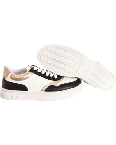 Zapatillas deporte pour Femme LIU JO ALICIA 505 - SNEAKER CLASICA MUJER BLANCO-NEGRO