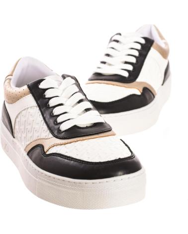 Zapatillas deporte pour Femme LIU JO ALICIA 505 - SNEAKER CLASICA MUJER BLANCO-NEGRO