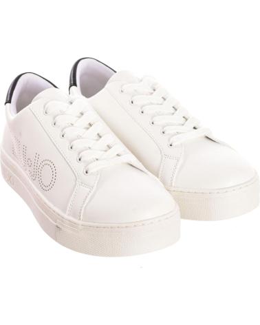Sapatilhas de Mulher LIU JO ALICIA 508 - SNEAKER CLASICA MUJER BLANCO-NEGRO