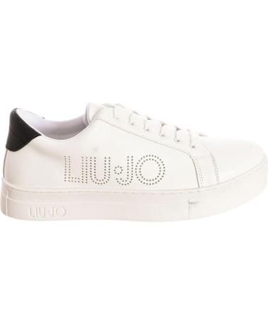 Sapatilhas de Mulher LIU JO ALICIA 508 - SNEAKER CLASICA MUJER BLANCO-NEGRO