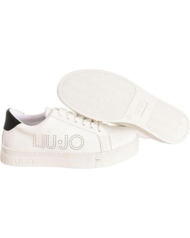 Sapatilhas de Mulher LIU JO ALICIA 508 - SNEAKER CLASICA MUJER BLANCO-NEGRO