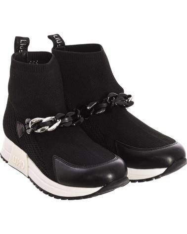 Scarpe sport per Donna LIU JO KISS 503 - SNEAKER DEPORTIVA ABOTINADA MUJER NEGRO