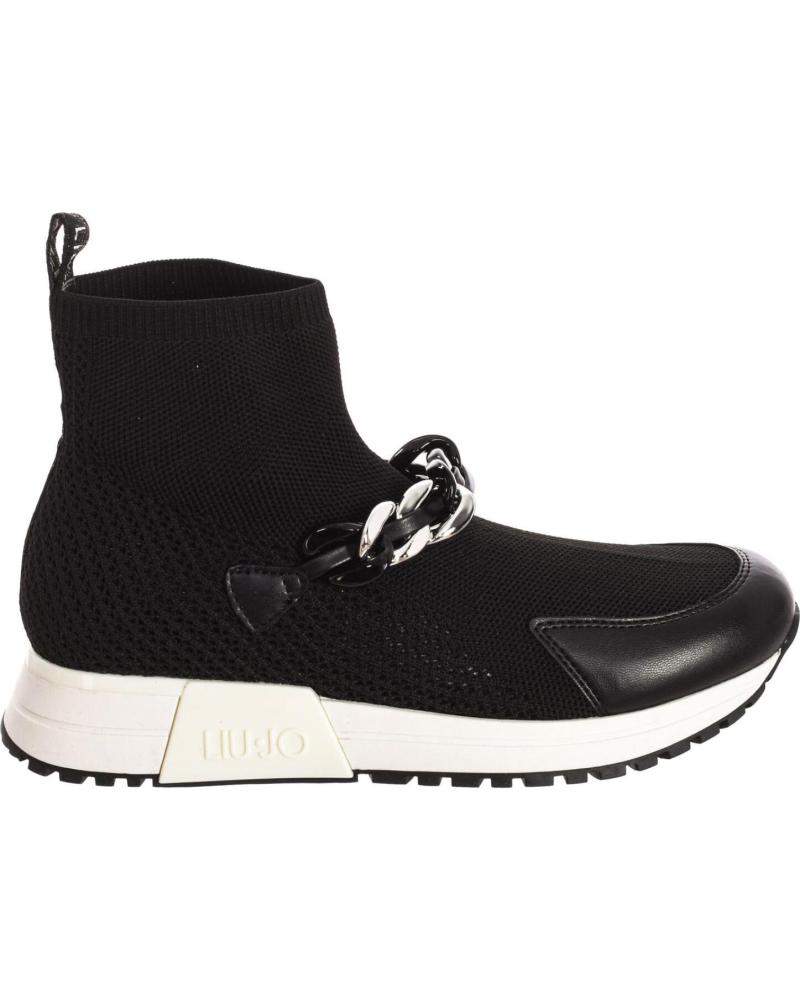 Scarpe sport per Donna LIU JO KISS 503 - SNEAKER DEPORTIVA ABOTINADA MUJER NEGRO
