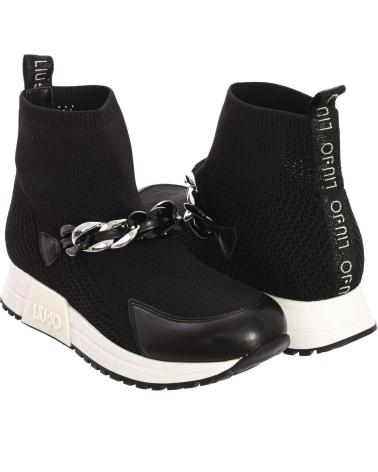 Scarpe sport per Donna LIU JO KISS 503 - SNEAKER DEPORTIVA ABOTINADA MUJER NEGRO