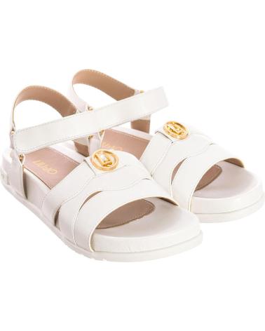 Sandalen für Damen und Mädchen LIU JO CLARA 508 - SANDALIA CON VELCRO MUJER BLANCO