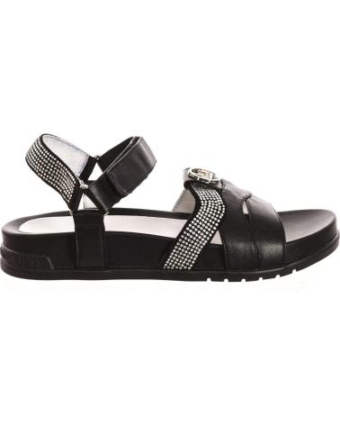 Sandali per Donna liu jo CLARA 508 - SANDALIA CON VELCRO MUJER NEGRO