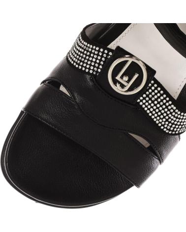 Sandali per Donna liu jo CLARA 508 - SANDALIA CON VELCRO MUJER NEGRO