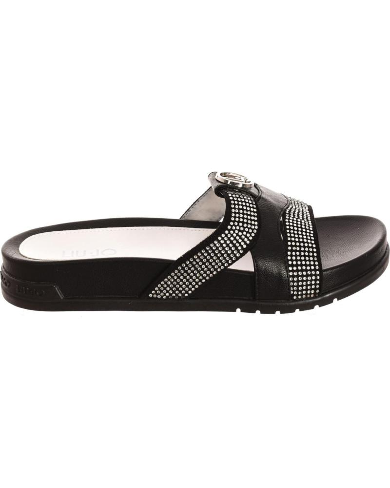 Sandales pour Femme liu jo CLARA 509 - SANDALIA ESTILO SLIPPER MUJER NEGRO