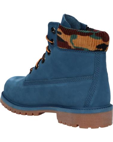 Bottines pour Femme et Fille et Garçon TIMBERLAND A2FNK 6 IN PREMIUM BZ4 MAJOLICA BLUE